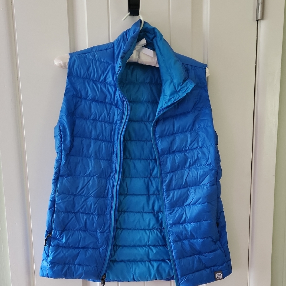 REI Blue Quilted Vest